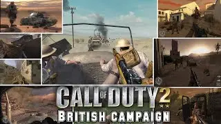 🎮 [4K] Call of Duty 2 | Gameplay Walkthrough - British campaign [ PC 4K 60FPS ]