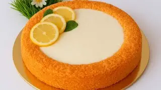 TARTA DE LIMON🍋كيك المول العجيب بي الكريمة اليمون🍋
