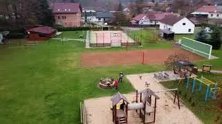 Let po spirále - Dron DJI mini 2