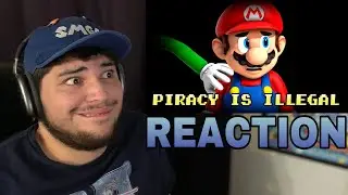{SMG4} Mario Delves Into Nintendo Anti-Piracy Screens... [Reaction] “We've Been Warned”