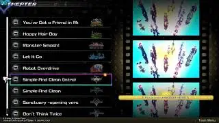 Kingdom Hearts Melody of Memory theater