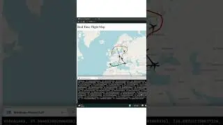 Real time Flight Map with Python & Kafka