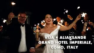 WEDDING AT GRAND HOTEL IMPERIALE, LAKE COMO, ITALY