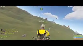 Rust PoV you're the clans minicopter pilot