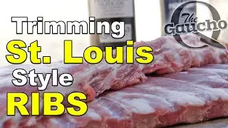 Trimming FULL Spare Ribs to St. Louis Style Ribs