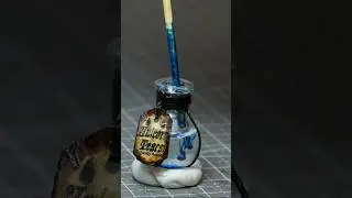 Tiny Potion Bottle Necklace ✨️#miniature #tinythings #potions #fantasy