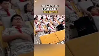 Nap Time at School in China 