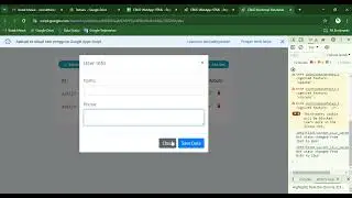 Google Apps Script - Tutorial CRUD in webApp HTML | Modal Pop-Up | Add | Edit | Delete - Part 3