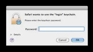 how to remove uninstall key chain pop up's on mac iMac pro
