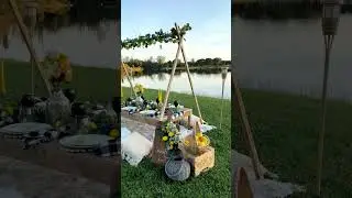 Ideas de decoración para una cena al aire libre