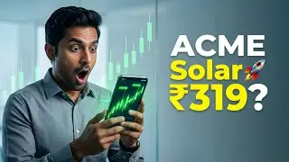 ACME Solar Share Latest News 🚀 | Q3 Results Blast, Wind Expansion & Target ₹319 | Stock Samachar