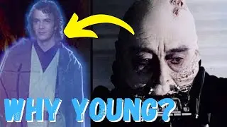 George Lucas explains why Anakin's FORCE GHOST Was young AFTER SAVING LUKE!