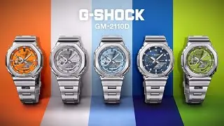Metallic gleam, in an octagonal bezel with a colorful dial and band | CASIO G-SHOCK