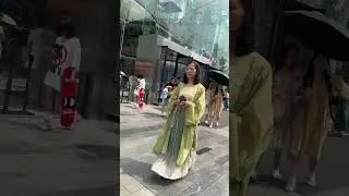 2023/06/23 四川成都春熙路-漢服體驗
