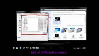 Windows 7 - How to Change your cursor settings.