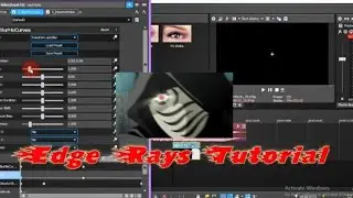 Edge Rays Tutorial AMV / VFX - Sony Vegas Pro