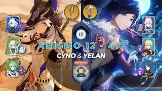 Novo Abismo da 4.7 - Cyno Quickbloom & Mono Hydro | Genshin Impact Spiral Abyss Gameplay