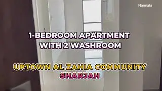 1-Bedroom Apartment with 2 Washroom at Uptown Al Zahia Community