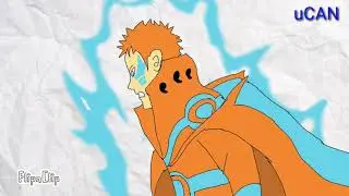 Isshiki VS Naruto Sasuke Boruto - Flipaclip animation