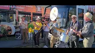Dixie Tram Dresden 2024.4 mit Sunshine Brass