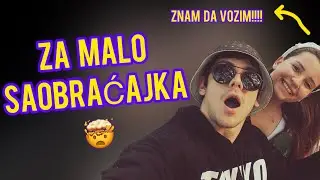 UČIM DEVOJKU DA VOZI (ZA MALO SAOBRAĆAJKA) 🤯