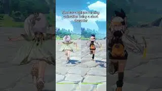 Genshin /Iansan has a unique running animation