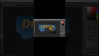 Writing on the back of the object with Photoshop