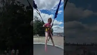 Любимые батуты в парке Алые паруса!