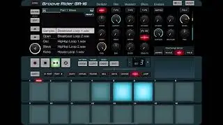GrooveRider GR-16 breakbeat slicer demo