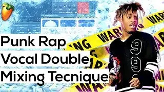 Punk Rap Vocal Double Mixing Technique In FL Studio (Free Vocal Preset)