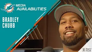 Bradley Chubb meets with the media | Miami Dolphins