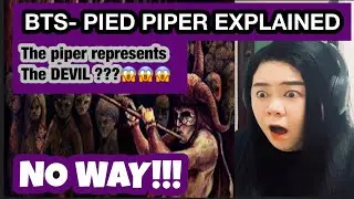 First REACTION TO BTS-Pied Piper REAL Meaning Explained:Lyrics and Fairy Tale Analysis (BTS Theory)