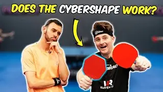 Cybershape vs Traditional Shaped Table Tennis Bat!