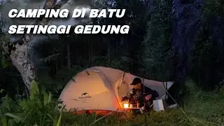 SOLO CAMPING | NIKMATNYA BIHUN BAKSO, JAGUNG BAKAR, REBUS DAN TEH DI GUNUNG