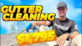 $7K to $10K a Year Gutter Cleaning Job.