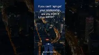 Even Chuk Norris can’t do apt-get install on a relationship #viral #linux