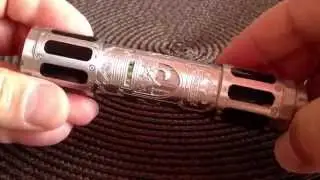 V3 Flip Style Mod - Mechanical Mod - SS & Black - 18500 & 18650