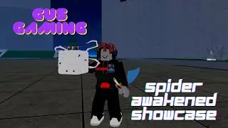 BLOX FRUITS SPIDER AWAKENED SHOWCASE