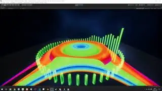 Unity audio visualization - Relaxing waves