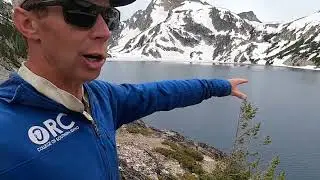 Glacial geology of beautiful Sawtooth Lake, the largest alpine lake in the Sawtooth Mountains, Idaho