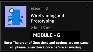Module-6 Case study Prototype a solution || Wireframing and Prototyping 