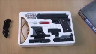 unboxing of Laser Air Sports Gun Toy For kids 1 1 REAL SCALE ebay