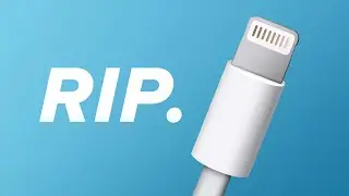 Why Apple KILLED The Lightning Port!