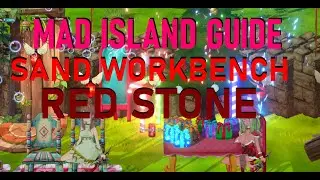 Mad Island - How to get Sand Workbench and Red Stone