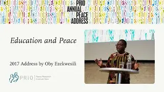PRIO Annual Peace Address 2017: Education and Peace