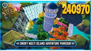 😱 BGMI WOW Mode Code 240970 | SNOKY MULTI ISLAND ADVENTURE PARKOUR 🏝️ | bgmi wow mode 