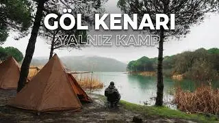 SOLO CAMPING BY THE LAKE | A HIDDEN PARADISE