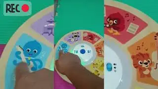 Baby Einstein Cal's Smart Sounds Symphony Magic Touch Wooden Electronic Activity Toy