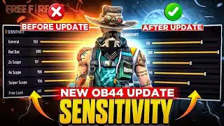 Best Sensitivity After OB44 Update New Sensitivity I Full Tutorial