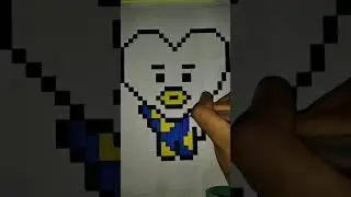 Pixel Art - BT21 : Tata